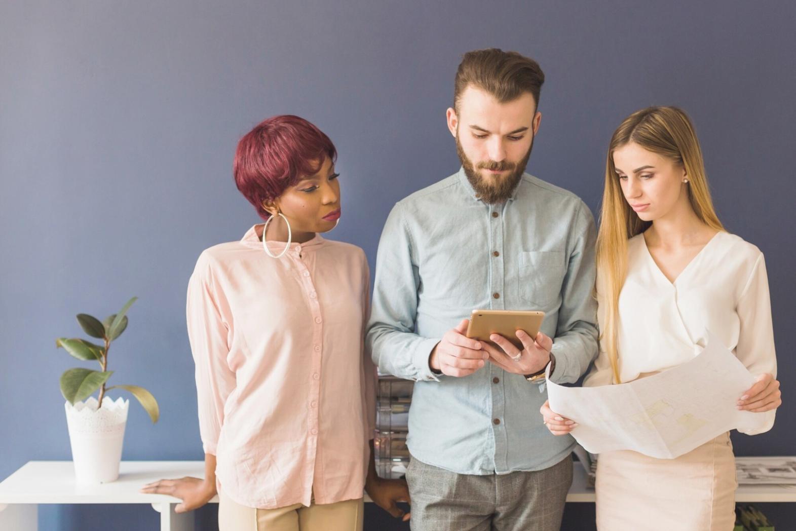 Australian family discussing household budget priorities
